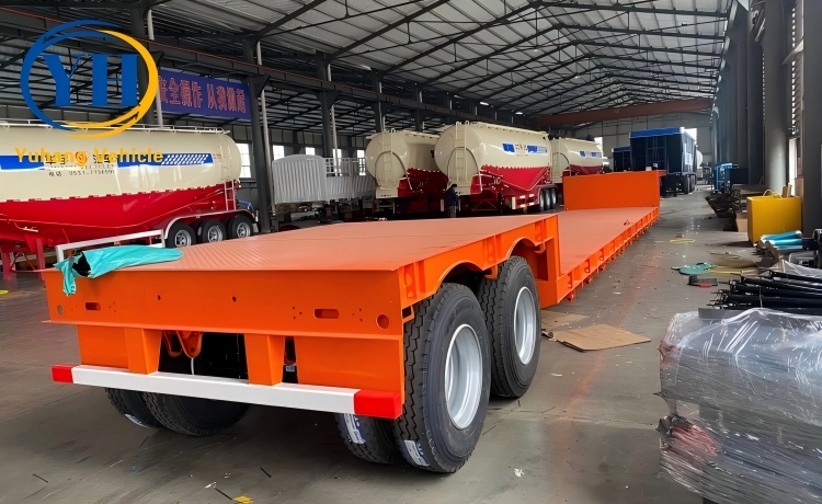 Yh 2 axle low loader trailer 3 100085