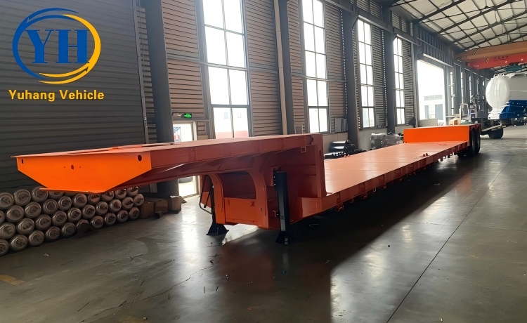 Yh 2 axle low loader trailer 4 100086