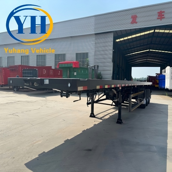 Yh 20 foot semi flatbed trailer 1 100005