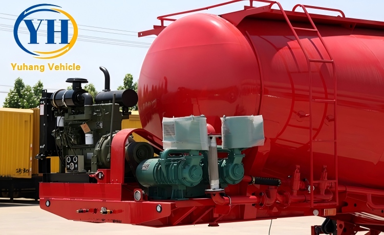 Yh 3 axle dry bulk cement trailer 3 100245