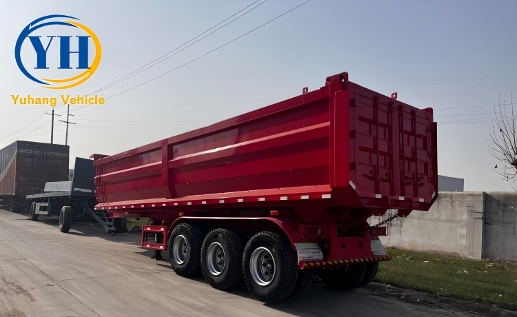 Yh 3 axle dump trailer price 3 100212