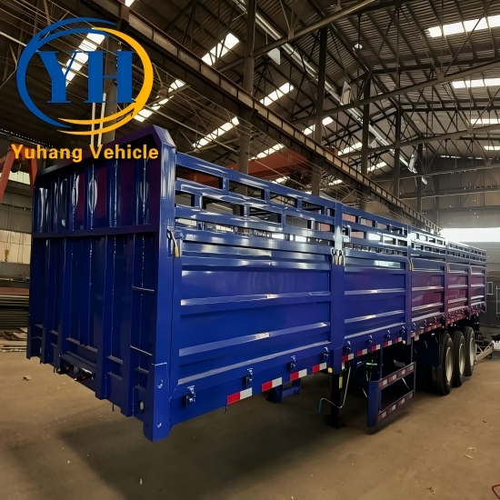 Yh 3 axle fence truck trailer 1 100149