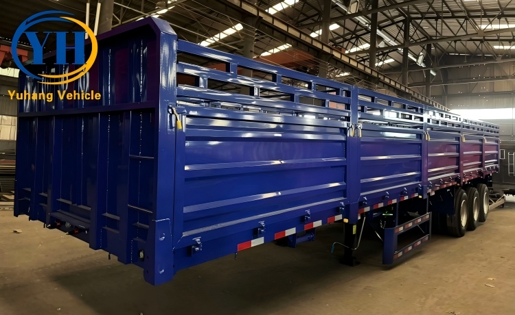 Yh 3 axle fence truck trailer 2 100150
