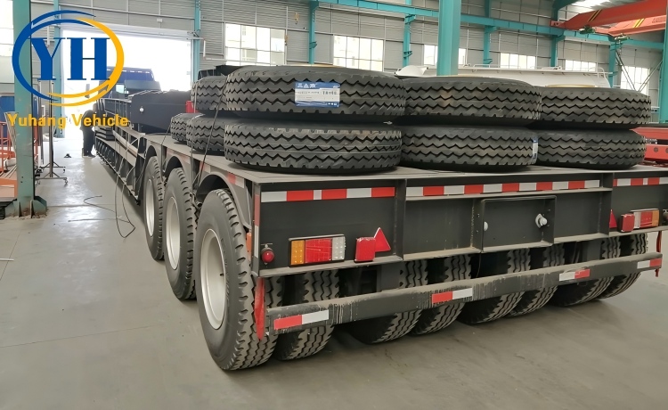 Yh 3 line 6 axle detachable gooseneck trailer for sale 2 100284