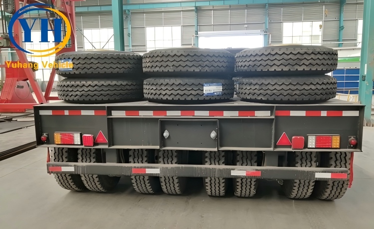 Yh 3 line 6 axle detachable gooseneck trailer for sale 4 100286