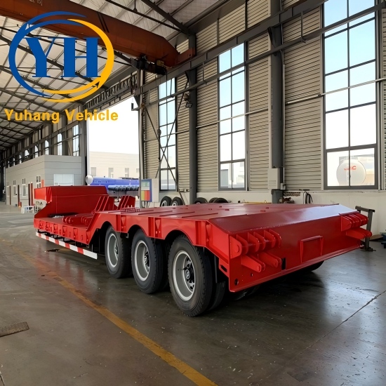 Yh 3 line 6 axle heavy lowbed trailer 1 100103