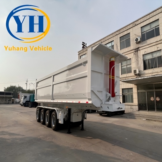 Yh 4 axle dump truck trailer 1 100194