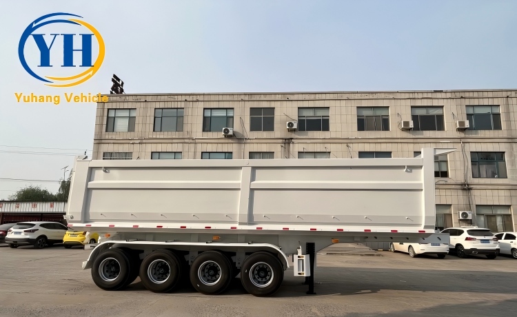 Yh 4 axle dump truck trailer 2 100195