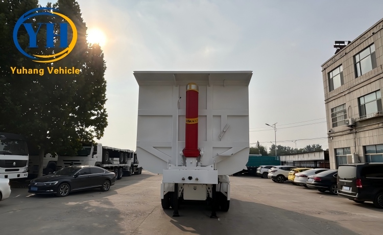 Yh 4 axle dump truck trailer 4 100197