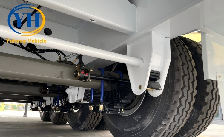 Yh 4 axle lowbed truck trailer 3 100081