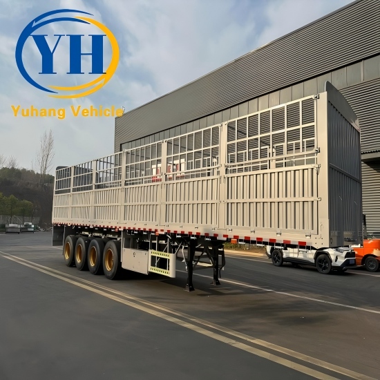 Yh 4 axle stake semi trailer 1 100177