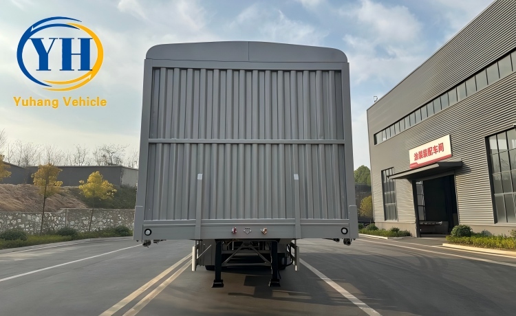 Yh 4 axle stake semi trailer 3 100179