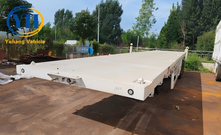 Yh 40 feet container flatbed trailer 2 100002