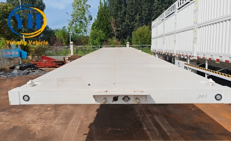 Yh 40 feet container flatbed trailer 4 100004