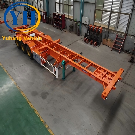 Yh 40 ft skeletal semi trailer 1 100300