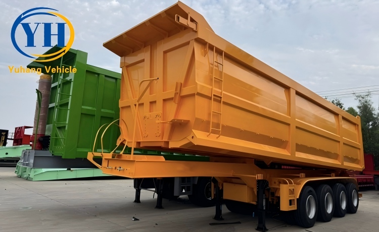 Yh 45 cbm tipper semi trailer 3 100200