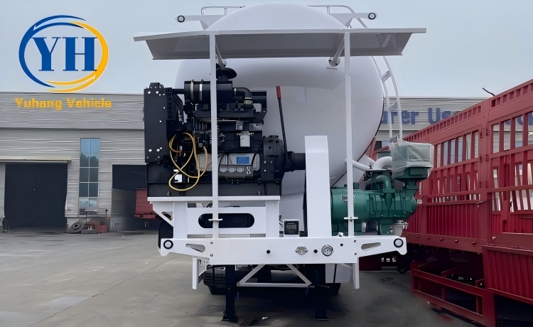 Yh 45m3 wheat flour tanker trailer 4 100250