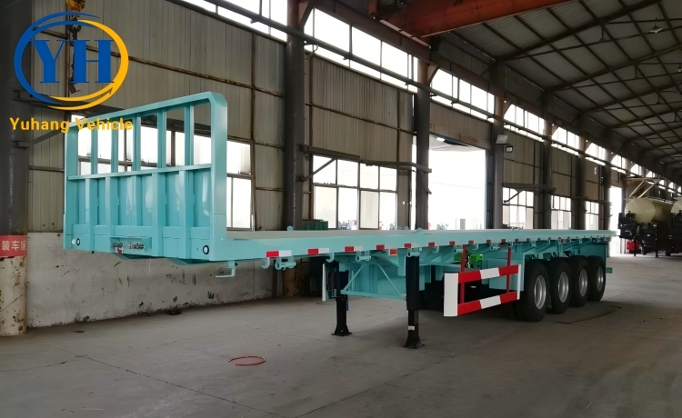 Yh 48 foot flatbed container trailer 4 100028