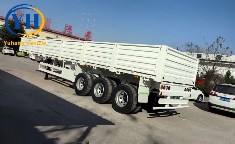 Yh 60 ton drop side trailer 2 100137