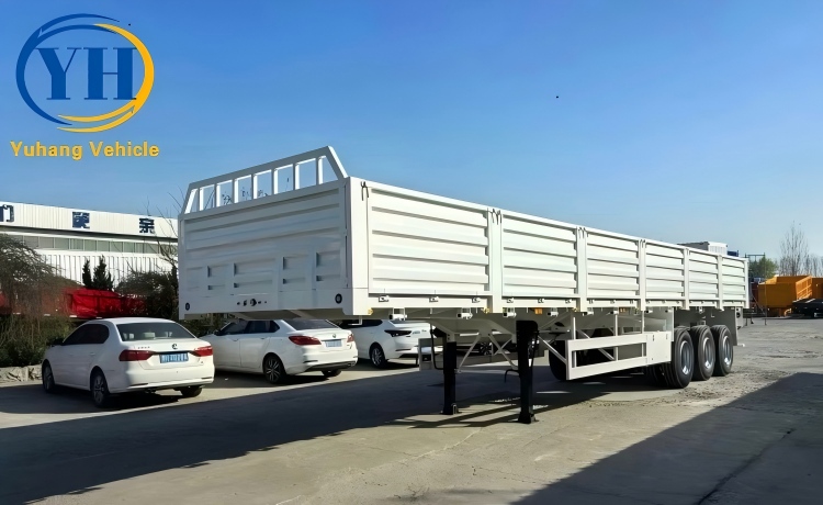 Yh 60 ton drop side trailer 3 100138