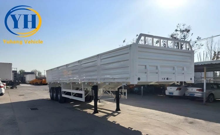 Yh 60 ton drop side trailer 4 100139