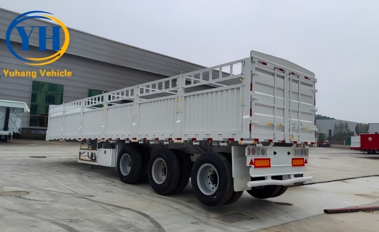 Yh 60 ton fence cargo trailer 4 100172