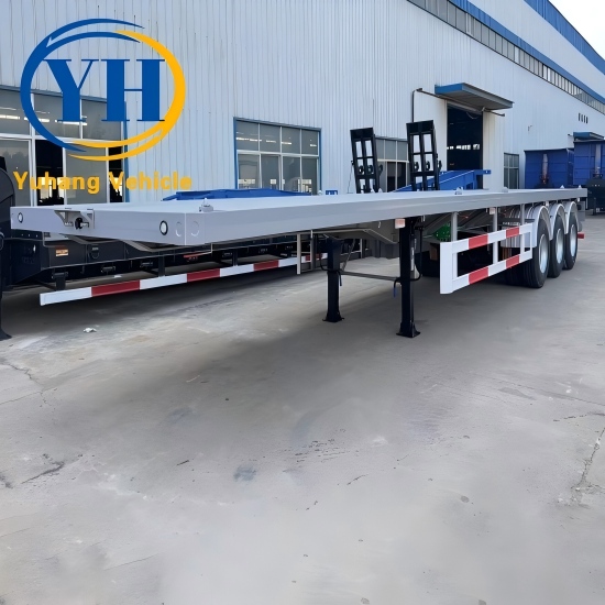 Yh 60 ton flatbed truck trailer 1 100017