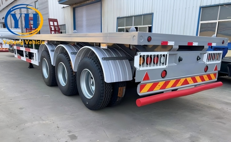 Yh 60 ton flatbed truck trailer 3 100019