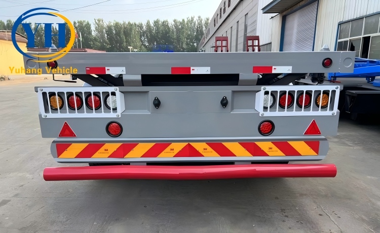 Yh 60 ton flatbed truck trailer 4 100020
