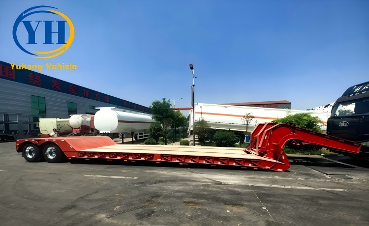 Yh 60 ton front loading rgn trailer 3 100273