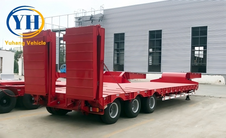 Yh 60 ton lowbed trailer for sale 4 100090