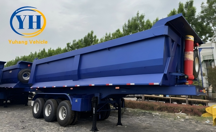 Yh 60 ton semi tipper trailer 2 100187
