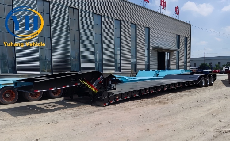 Yh 80 ton detachable neck semi trailer 3 100277