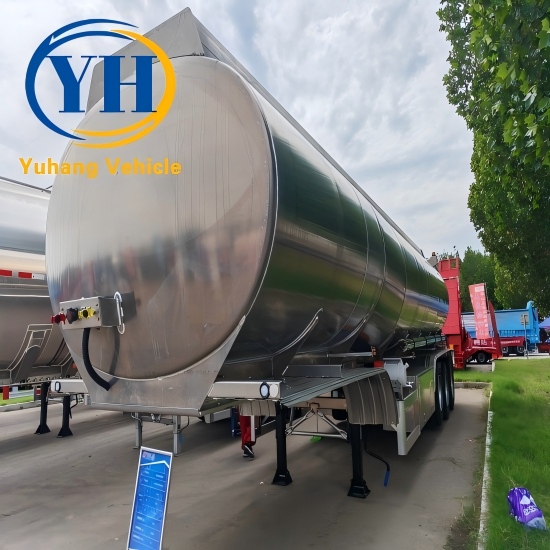 Yh aluminum tanker semi trailer price 1 100058
