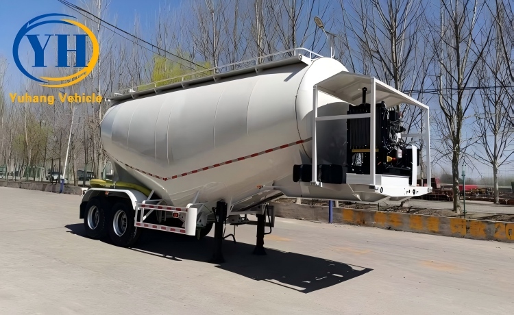 Yh double axle cement trailer for sale 2 100227