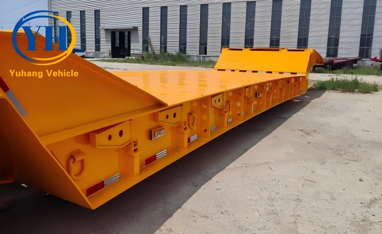 Yh hydraulic 100 ton removable gooseneck trailer price 2 100288