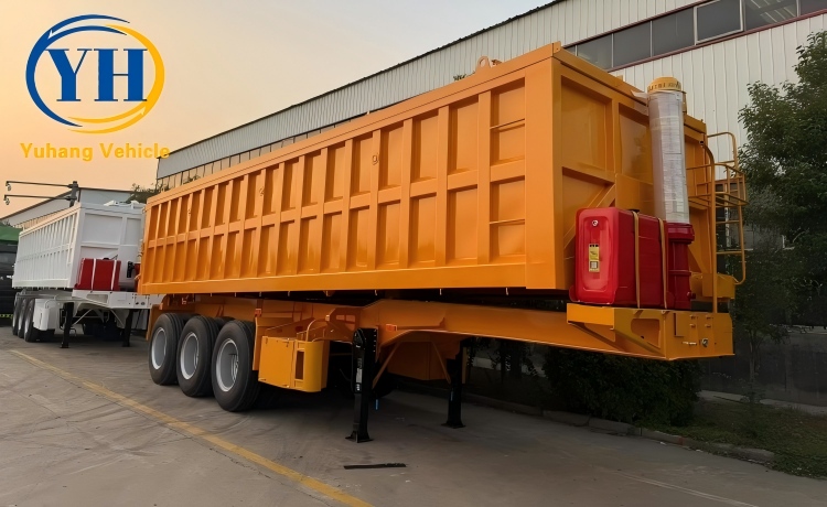 Yh hydraulic tipper trailer for sale 2 100191