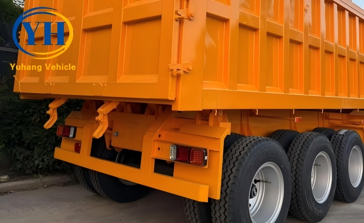 Yh hydraulic tipper trailer for sale 3 100192