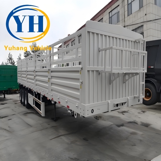 Yh tri axle fence cargo semi trailer 1 100153