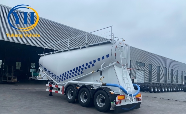 Yh tri axle silo trailer price 3 100236