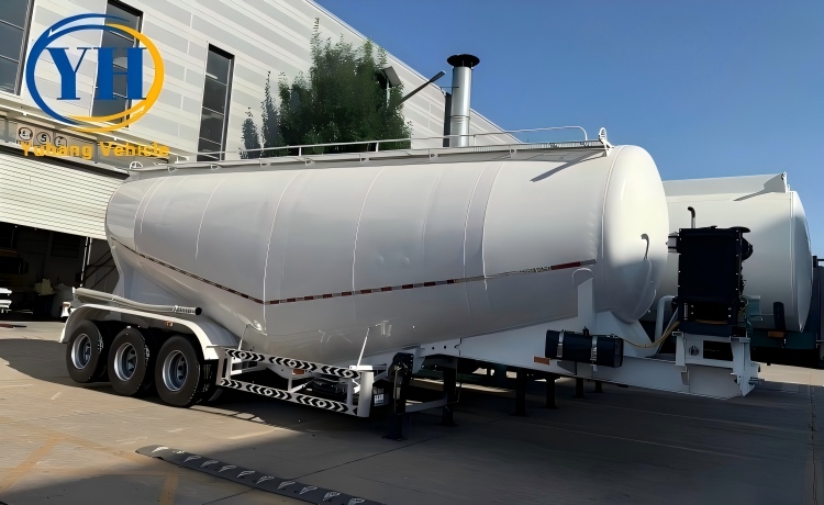 Yh v shape pneumatic sand tanker trailer 2 100252