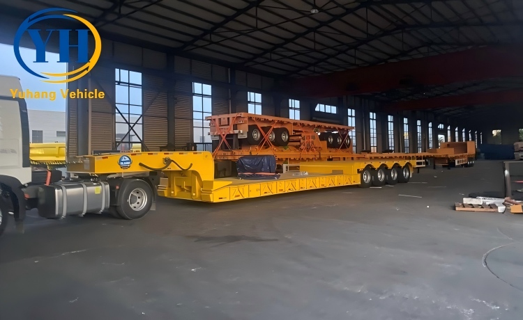 Yh 120 ton gooseneck removable trailer 3 100293