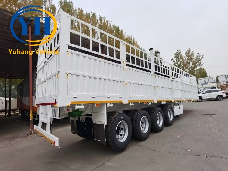 Yh 4 axle 80 ton fence cargo semi trailer 1 100181