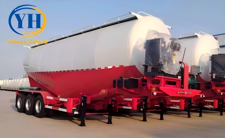 Yh 48 cubic meters bulk cement tanker semi trailer 4 100258